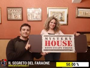 escape room mystery house torino Il segreto del faraone