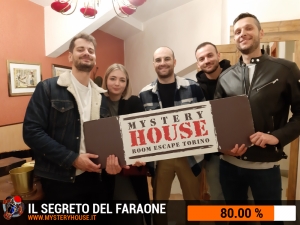 escape room mystery house torino Il segreto del faraone