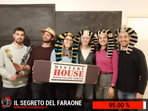 escape room mystery house torino Il segreto del faraone