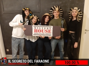 escape room mystery house torino Il segreto del faraone