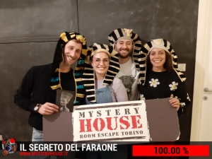 escape room mystery house torino Il segreto del faraone