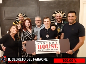 escape room mystery house torino Il segreto del faraone