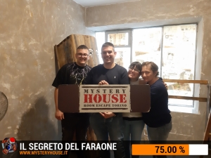 escape room mystery house torino Il segreto del faraone