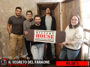 escape room mystery house torino Il segreto del faraone