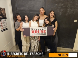 escape room mystery house torino Il segreto del faraone