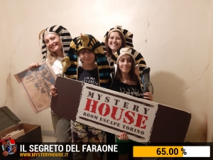 escape room mystery house torino Il segreto del faraone