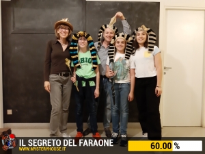 escape room mystery house torino Il segreto del faraone