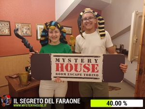 escape room mystery house torino Il segreto del faraone