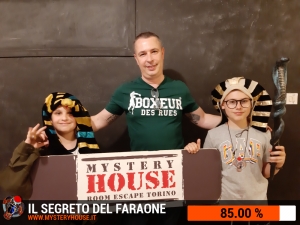 escape room mystery house torino Il segreto del faraone