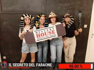 escape room mystery house torino Il segreto del faraone