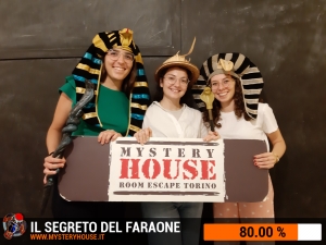 escape room mystery house torino Il segreto del faraone