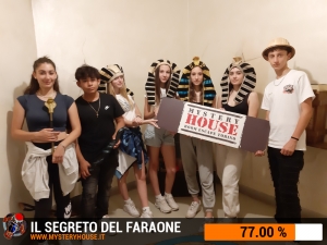 escape room mystery house torino Il segreto del faraone