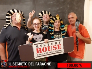 escape room mystery house torino Il segreto del faraone