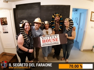 escape room mystery house torino Il segreto del faraone