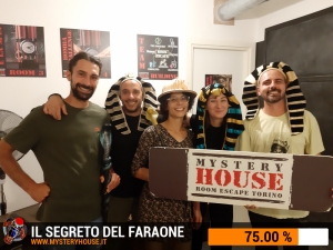 escape room mystery house torino Il segreto del faraone