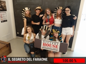 escape room mystery house torino Il segreto del faraone