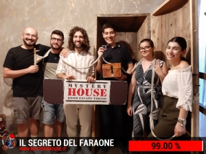 escape room mystery house torino Il segreto del faraone