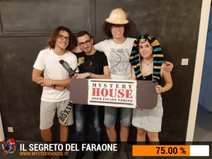 escape room mystery house torino Il segreto del faraone