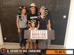 escape room mystery house torino Il segreto del faraone