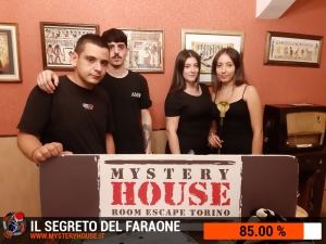 escape room mystery house torino Il segreto del faraone