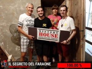 escape room mystery house torino Il segreto del faraone