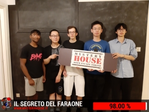 escape room mystery house torino Il segreto del faraone