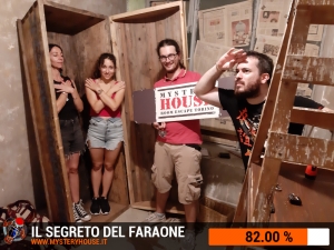 escape room mystery house torino Il segreto del faraone