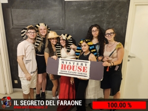 escape room mystery house torino Il segreto del faraone