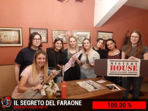 escape room mystery house torino Il segreto del faraone