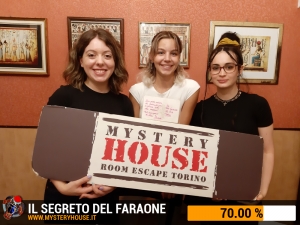 escape room mystery house torino Il segreto del faraone