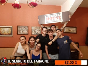 escape room mystery house torino Il segreto del faraone