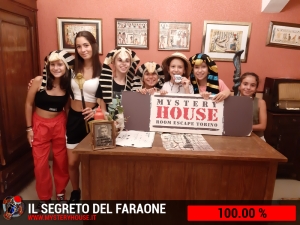 escape room mystery house torino Il segreto del faraone