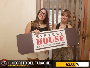 escape room mystery house torino Il segreto del faraone