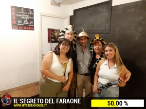 escape room mystery house torino Il segreto del faraone