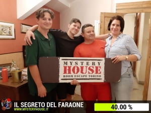 escape room mystery house torino Il segreto del faraone