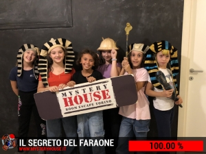 escape room mystery house torino Il segreto del faraone