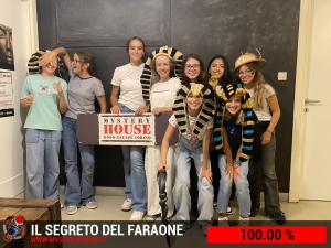 escape room mystery house torino Il segreto del faraone