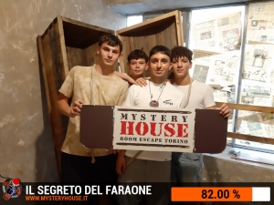 escape room mystery house torino Il segreto del faraone