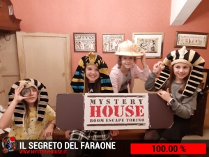 escape room mystery house torino Il segreto del faraone