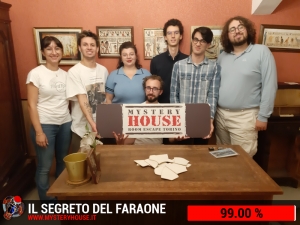 escape room mystery house torino Il segreto del faraone