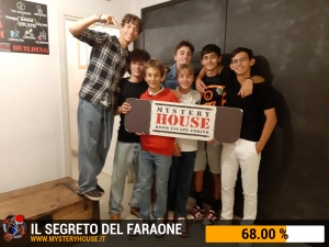 escape room mystery house torino Il segreto del faraone