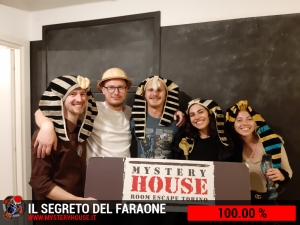 escape room mystery house torino Il segreto del faraone