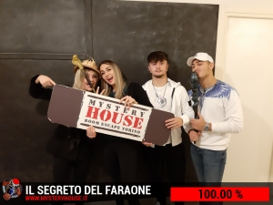 escape room mystery house torino Il segreto del faraone