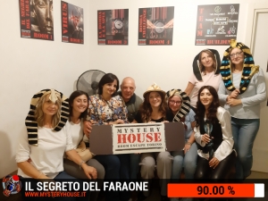 escape room mystery house torino Il segreto del faraone