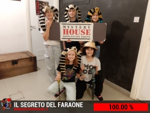 escape room mystery house torino Il segreto del faraone