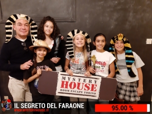 escape room mystery house torino Il segreto del faraone