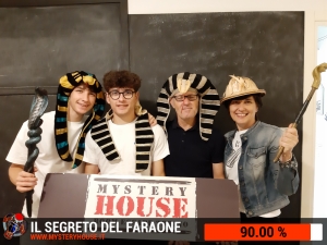 escape room mystery house torino Il segreto del faraone