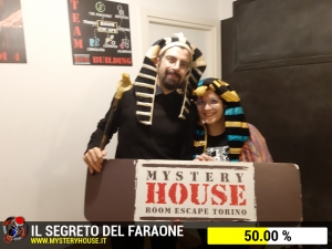 escape room mystery house torino Il segreto del faraone