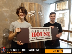 escape room mystery house torino Il segreto del faraone