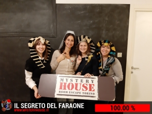 escape room mystery house torino Il segreto del faraone